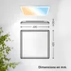 Panneau LED de Salle de bain, blanc, carré, 42x42cm 22W Voir les images du produit 5
