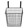 Metall Hängekorb schwarz für Schranktüren - 39 x 25 cm - Produktbild-Vorschau 4