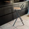 DOCHTMANN, chaise de bar pliante, 48x43x98 cm Voir les images du produit 4