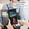 A person is using a phone case with card slots to make a payment at a terminal. Produktbild-Vorschau