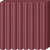 A close-up, front-facing view of a maroon-colored block of modeling clay with a ribbed texture. Anteprima dell’immagine prodotto