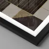 Gerahmtes Poster - Schwarzer Rahmen - Rechtecke Quadrate Produktbild-Vorschau 2