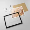 Gerahmtes Poster - Schwarzer Rahmen - Gras Boho Licht - Produktbild-Vorschau 4