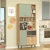 Skye Decor, RE6-SY, skrine, viacúčelová skriňa, dub, 88 x Náhľad obrázku produktu 2
