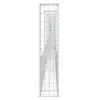 vidaXL Gabionenkorb U-Form mit 6 Säulen Eisen 620x20x100 cm Produktbild-Vorschau 4
