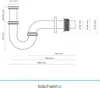 Bächlein Universal Siphon für Waschbecken & Waschtisch - Produktbild-Vorschau 3