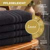 Lavea® 4er Set Handtücher 50x100 cm - Elena, 100% Produktbild-Vorschau 2