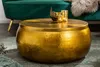 Couchtisch 70cm Gold Design Tisch Modern Wohnzimmer JETZT Produktbild-Vorschau 2