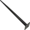 4 x pieds de meuble métalliques "Stiletto" noir, 18 cm - Voir les images du produit 4