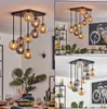Fossobiubo Deckenlampe aus Metall/Glas in Schwarz Produktbild-Vorschau 1