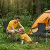 SUNULA 2er Set Campingstuhl Faltbar bis 100 kg, Faltstuhl Produktbild-Vorschau 4