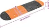 vidaXL Bodenschwelle Gelb & Schwarz 129x32,5 x4 cm Gummi Produktbild-Vorschau 6