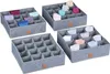 Relaxdays Organizer per biancheria intima, set da 4, Anteprima dell’immagine prodotto 1