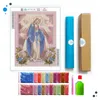 Kit de peinture au diamant ARTULIO - La Vierge aux fleurs - Voir les images du produit 2