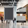 Prezentační stojan Wiltec s nastavitelnou výškou 88-138 cm, Náhled obrázku produktu 5