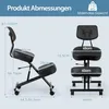 Ergonomiczny fotel klęczący z regulowaną wysokością i Podgląd zdjęcia produktu 2