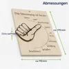 Stimmungsbarometer Stimmungsanzeiger Stimmungsschild Holz Produktbild-Vorschau 7