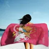 Bibi und Tina Badetuch Herz 75x150 Produktbild-Vorschau 4