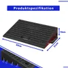 Vigevee 2x Auffahrrampe Bordsteinrampe Gummi mit Griff  Produktbild-Vorschau 2