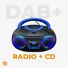 Denver TDB-212BT Boombox mit CD, Bluetooth, USB, AUX, Produktbild-Vorschau 3