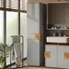 Armadio per il bagno Vicco Eden Grigio 40 x 184.2 cm con 2 Anteprima dell’immagine prodotto 5