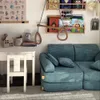Detská modulárna pohovka Pocket 120 cm z kockovaného Náhľad obrázku produktu 3