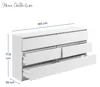 Home Collective Kommode Sideboard mit 6 Schubladen Produktbild-Vorschau 2