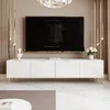 Idohome TV-Lowboard Angel 200 cm Weiß Hochglanz–TV-Schrank, Produktbild-Vorschau 1