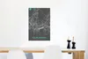 MuchoWow® Poster Deutschland - Blau - Karlsruhe - Stadtplan Produktbild-Vorschau 5