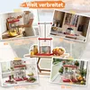 YARDIN 3L Edelstahl Obstpresse Mostpresse Manuelle Produktbild-Vorschau 7
