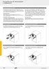 A document page with text and diagrams explaining quality criteria for drawer slides. Produktbild-Vorschau
