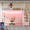 Patrová postel Flieks 140x200 cm s psacím stolem a policí, Náhled obrázku produktu 5
