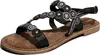 Lazamani Riemchensandaletten Damen 32303638363631 Schwarz Produktbild-Vorschau 8