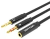 Vention BBTBY, Schwarz, 2x 3.5 mm, 3.5 mm, Männlich, Produktbild-Vorschau 1