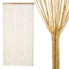 Drevené korálky záves na dvere s 31 reťazami 180 x 90 cm - Náhľad obrázku produktu 1