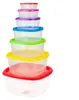 TG56581 POJEMNIKI NA ŻYWNOŚĆ ZESTAW 7szt lunchbox kuchenne Podgląd zdjęcia produktu 2