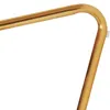 A close-up shot of a golden metal frame, likely part of a chair or table leg, against a white background. Produktbild-Vorschau
