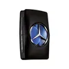 A black bottle of Mercedes-Benz Man Eau de Toilette spray with the Mercedes-Benz logo prominently displayed. Anteprima dell’immagine prodotto
