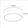 Qazqa led Modern Stoff Deckenleuchte, Deckenlampe - Drum Produktbild-Vorschau 4