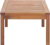 vidaXL 4-tlg. Garten-Lounge-Set mit Auflagen Massivholz Produktbild-Vorschau 4
