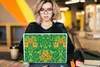 MuchoWow® Laptop Aufkleber Sticker Cover Blätter - Blumen - Produktbild-Vorschau 5