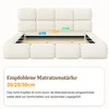 Flieks Polsterbett 180x200cm mit Lattenrost, Jugendbett Produktbild-Vorschau 12
