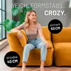 LUMALAND Modułowy narożnik lewy z serii Cord, 81x81x70 cm - Podgląd zdjęcia produktu 6