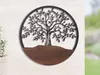 Gilde Wandrelief, rund, "Lebensbaum", Lebensbaummotiv, MDF, Produktbild-Vorschau 2
