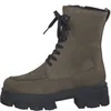 MARCO TOZZI Damen Stiefelette Leder Combat Boot Plateau Produktbild-Vorschau 2