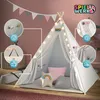 Spielwerk Tipi Enfant Rose avec Coussins & Guirlande Voir les images du produit 3