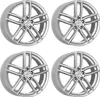 4 Dezent TR silver Felgen 6.5Jx16 5x100 für Skoda Fabia Produktbild-Vorschau 1