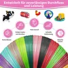 Fleau Kids 3D-Stiftfilament – ​​75 Meter – 15 Farben – Produktbild-Vorschau 4