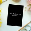 Mr. & Mrs. Panda Postkarte Das Leben ist schön!!... - Produktbild-Vorschau 2