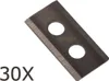 30 X lame per robot Parkside PAMRC 250 A1 City (PAMRC250A1 Anteprima dell’immagine prodotto 1